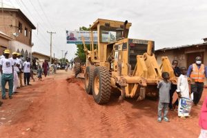Road Project at Kumbiya Kumbiya marking his 2nd year anniversary