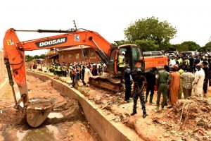 2021 Flood Outlook: Gombe Commences Desilting of Drainages, As Governor Inuwa Cautions Residents Against Dumping Refuse in Water Ways