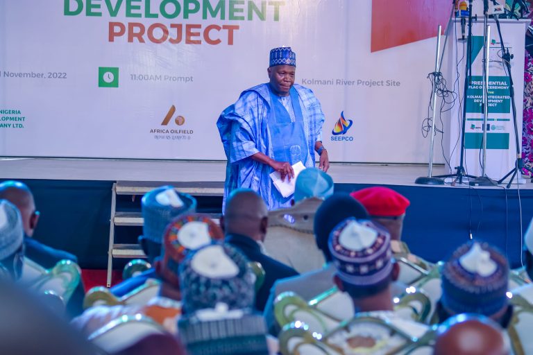 Special Remarks by His Excellency, Muhammadu Inuwa Yahaya, Governor of Gombe State, on the Occasion of the Presidential Flag-off Ceremony of the Kolmani Integrated Development Project by His Excellency, President Muhammadu Buhari, GCFR, Tuesday 22nd November 2022, At the Kolmani Project Site, Gombe State.